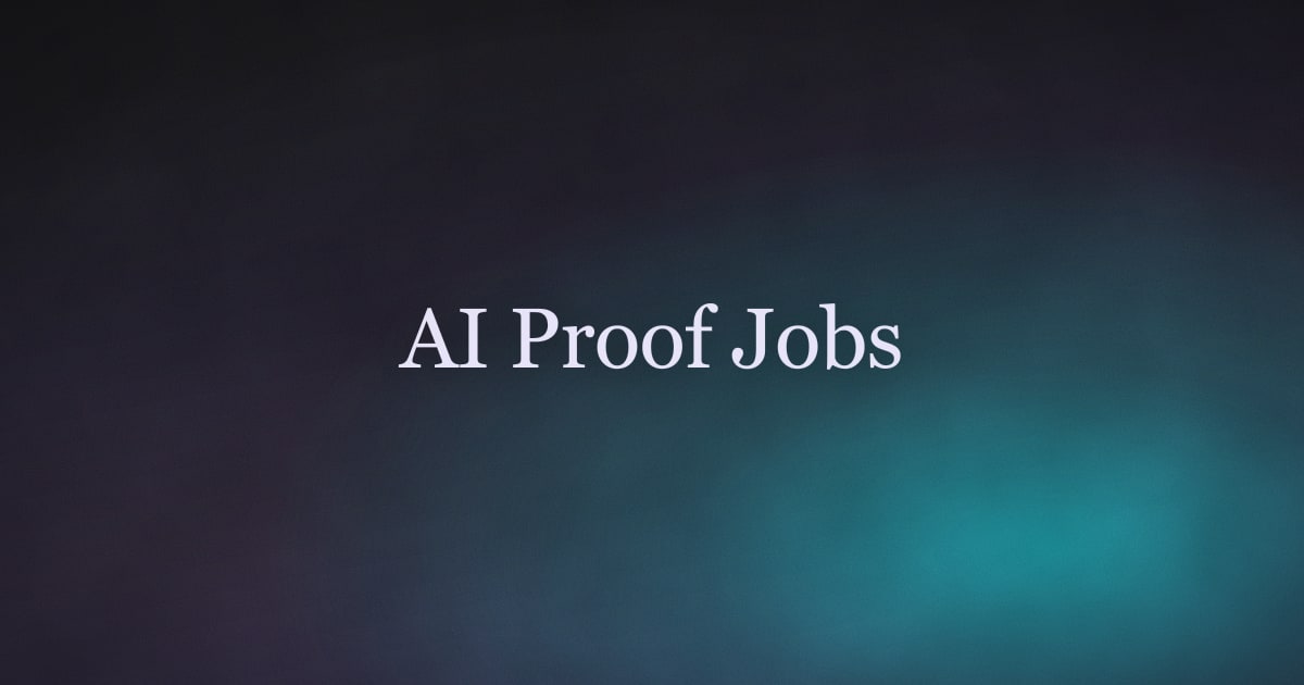 AI-Proof Jobs 2026: Careers Safe From AI Automation