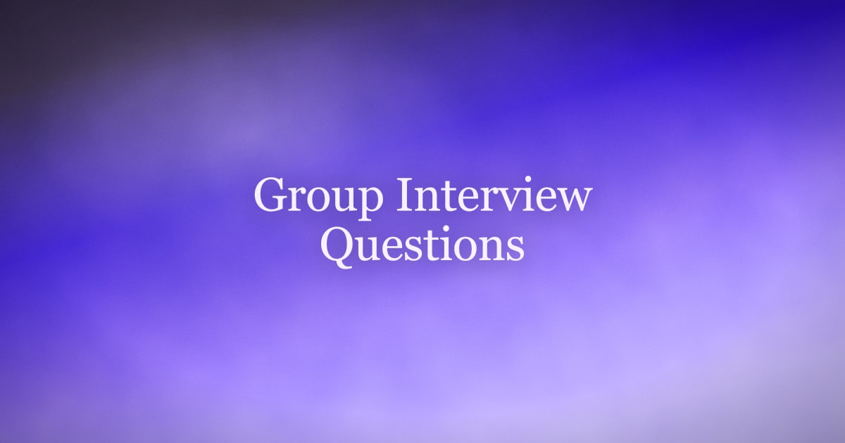 Group Interview Questions: How to Prepare and Stand Out in 2026