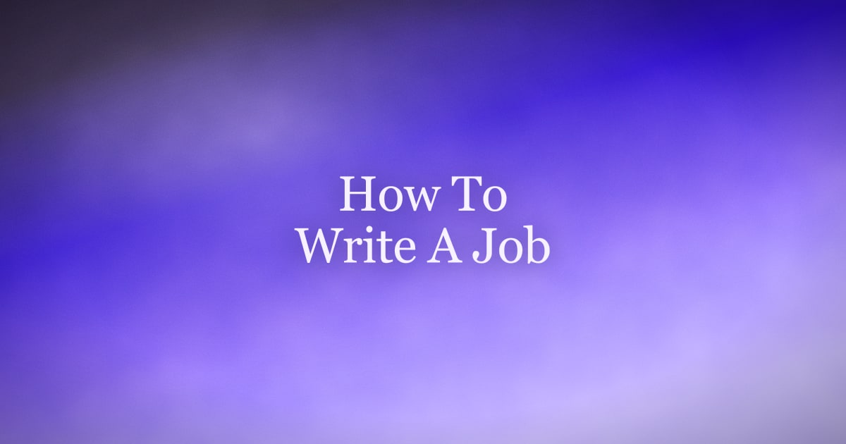 How to Write the Email for a Job Application