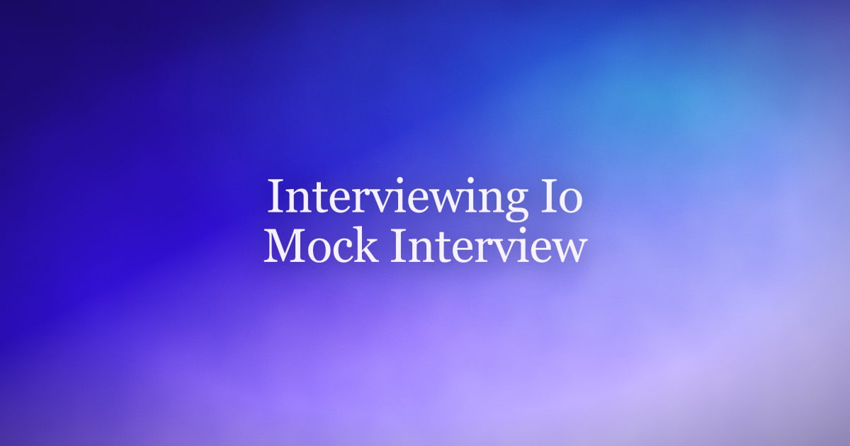 interviewing.io Review 2026: Mock Interviews, Pricing & Trustpilot Reviews