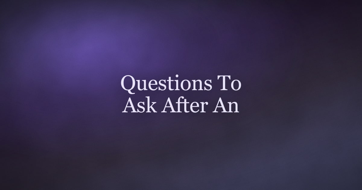 Questions to Ask After an Interview — What Actually Lands