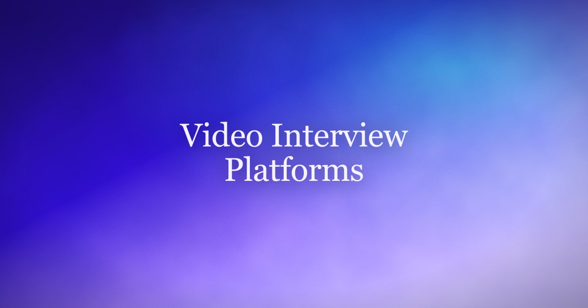 The Best Video Interview Platforms in 2026, Compared